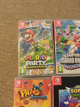 Juegos Nintendo Switch: Mario, Sonic, Donkey Kong