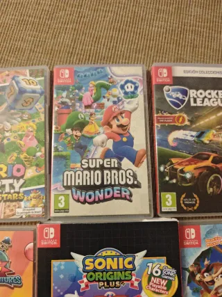 Juegos Nintendo Switch: Mario, Sonic, Donkey Kong