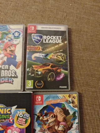 Juegos Nintendo Switch: Mario, Sonic, Donkey Kong