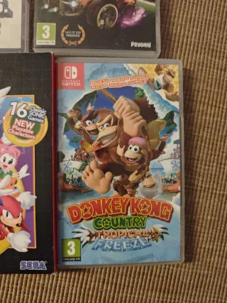 Juegos Nintendo Switch: Mario, Sonic, Donkey Kong