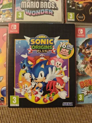 Juegos Nintendo Switch: Mario, Sonic, Donkey Kong