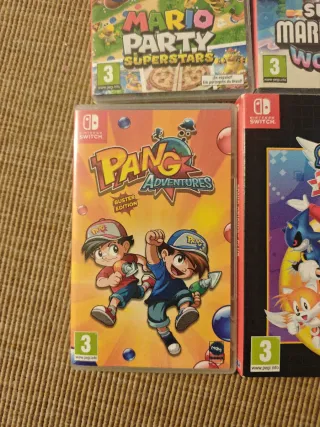 Juegos Nintendo Switch: Mario, Sonic, Donkey Kong