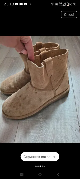 Stivaletti UGG Beige