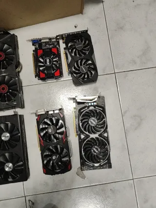 Lote 10 Schede Grafiche per Riparazione