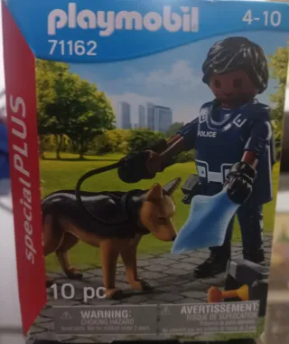 Playmobil 71162 Policía y Perro