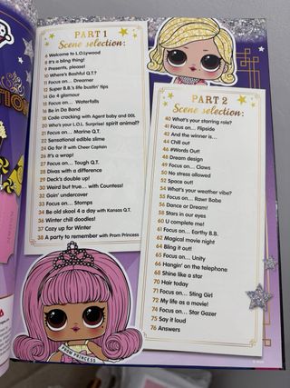 Libro LOL Surprise niñas actividades (como nuevo)