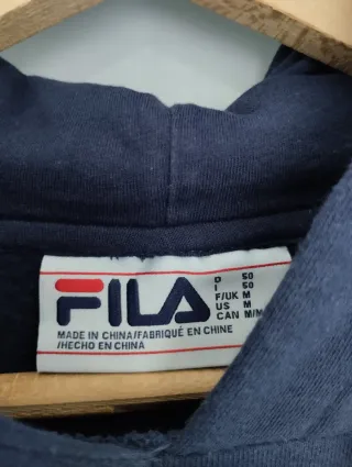 Sudadera Fila Azul Marino Talla M