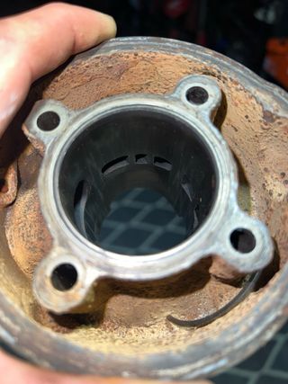 Cilindro Top Negro Minarelli Horizontal