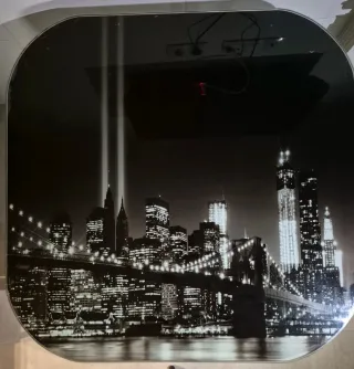 Mesa de cristal para salón o cocina.  COMO NUEVA