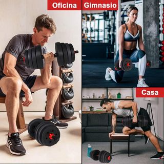Set Mancuernas Gym Ajustables