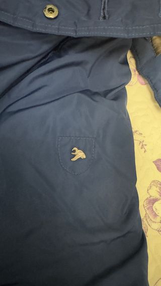 Abrigo Flying Duck azul hombre