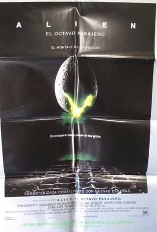 Cartel Alien: El Octavo Pasajero (Montaje Director