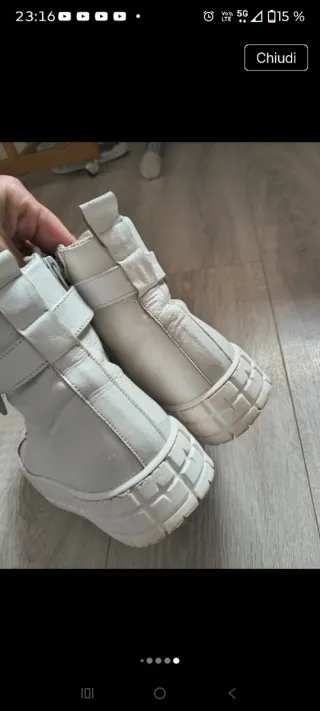 Scarpe alte in pelle