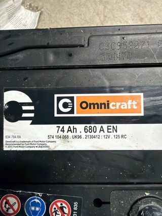 Batería Coche 74Ah 680A EN