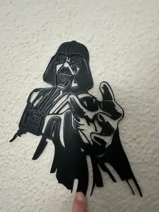 Darth Vader Impresión 2D
