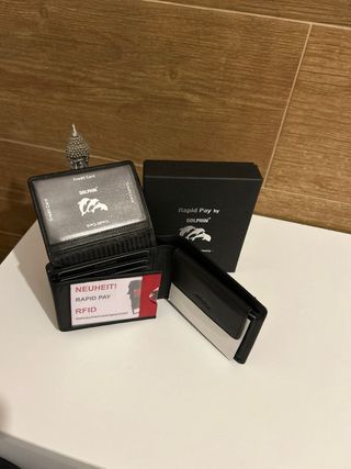 Cartera Piel Hombre Dolphin Rapid Pay RFID