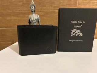 Cartera Piel Hombre Dolphin Rapid Pay RFID