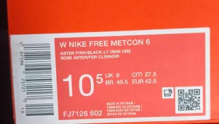 T42.5 envío incluido!! NIKE FREE METCON 6