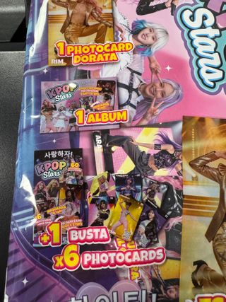 Kpop Stars: 1 Album + 1 Photocard Dorata