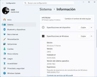 Portatile HP Stream 14 Argento