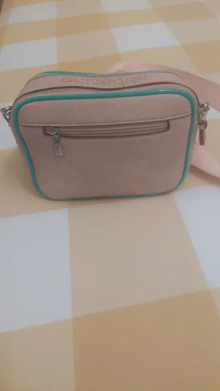 Bolso Abbacino Beige y Turquesa