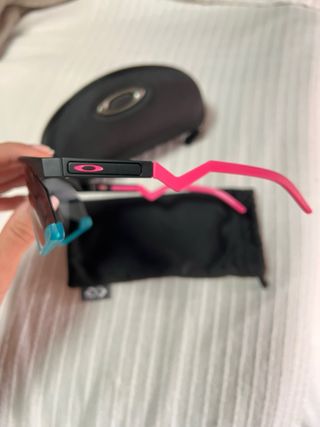Gafas de Sol Oakley BXTR OO9280 Azul/Rosa