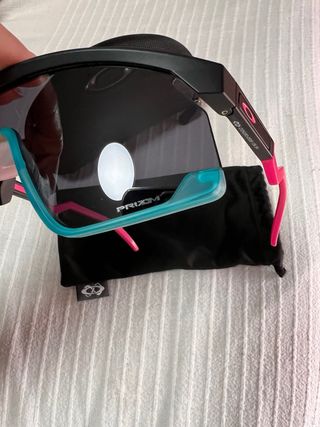 Gafas de Sol Oakley BXTR OO9280 Azul/Rosa