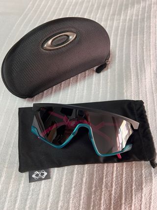 Gafas de Sol Oakley BXTR OO9280 Azul/Rosa