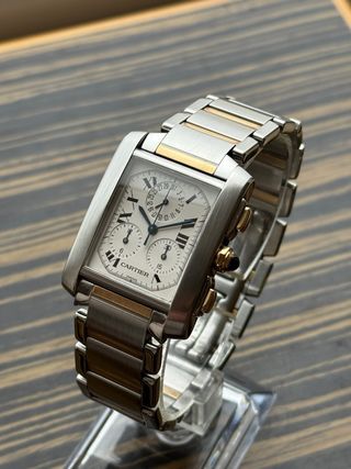 Cartier Tank Française Cronógrafo Quartz