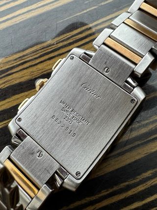 Cartier Tank Française Cronógrafo Quartz
