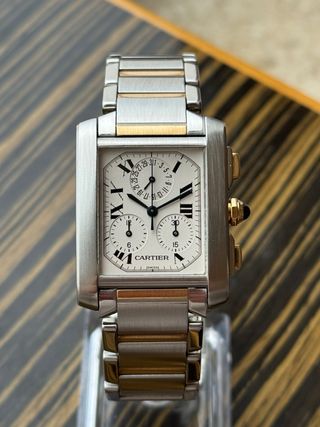 Cartier Tank Française Cronógrafo Quartz