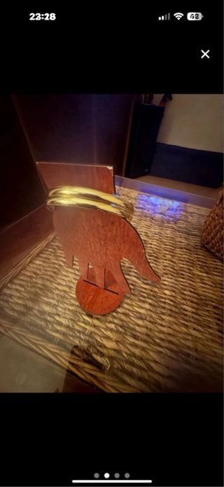 Pulsera caña oro laminado 14k