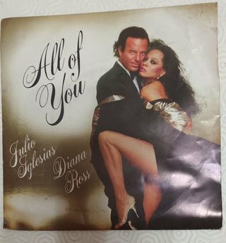 Vinil Julio Iglesias & Diana Ross - All of You