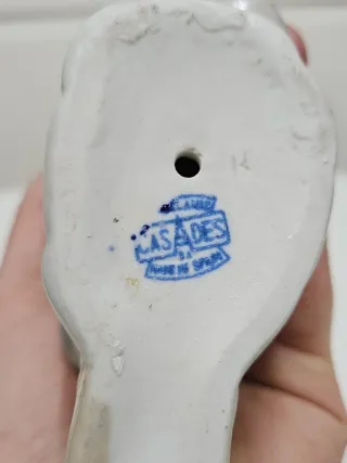 Figura porcelana pastorcillo con oveja