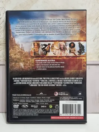 2 DVD: Lady Halcón y Príncipe de Persia.