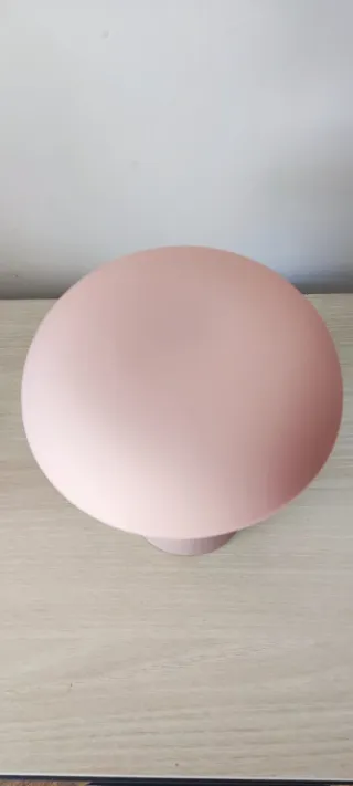 Lámpara Seta LED Rosa 18cm programable NUEVA