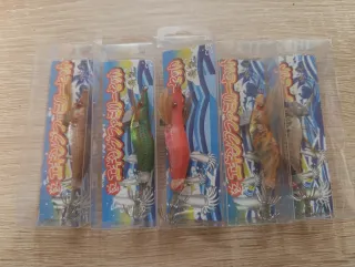 5 señuelos de pesca para calamar