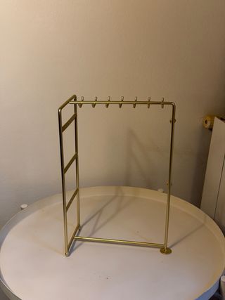 Porta collares dorado