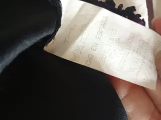 Vestido Morado de encaje