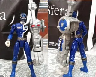 Power Ranger Azul Bandai 2004
