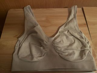 Top sin costuras rosa talla única