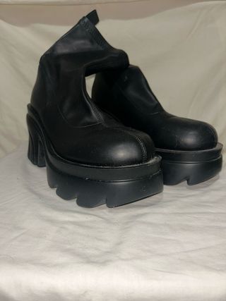 Botas negras plataforma