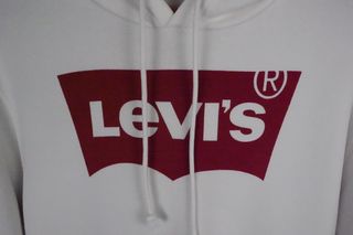 Sudadera Levi's Blanca Logo Grande