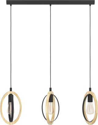 Lámpara Colgante Eglo Basildon 3 Luces