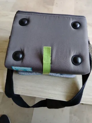 Trona portátil para bebé con diseño de elefantes