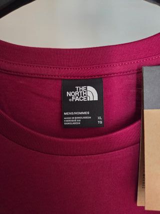 T-shirt The North Face - Bordeaux - XL - 0564-13
