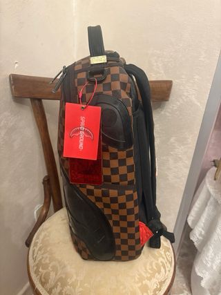 Zaino Sprayground Checkerboard Shark