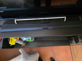 Barra de Sonido Samsung Negra y Plateada