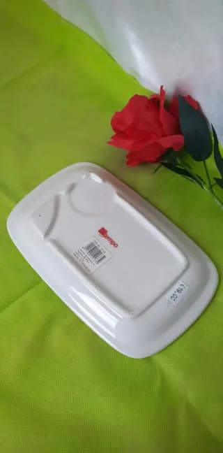 Piatto Antipastiera in Porcellana Bianca