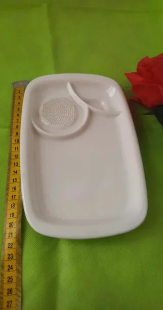 Piatto Antipastiera in Porcellana Bianca